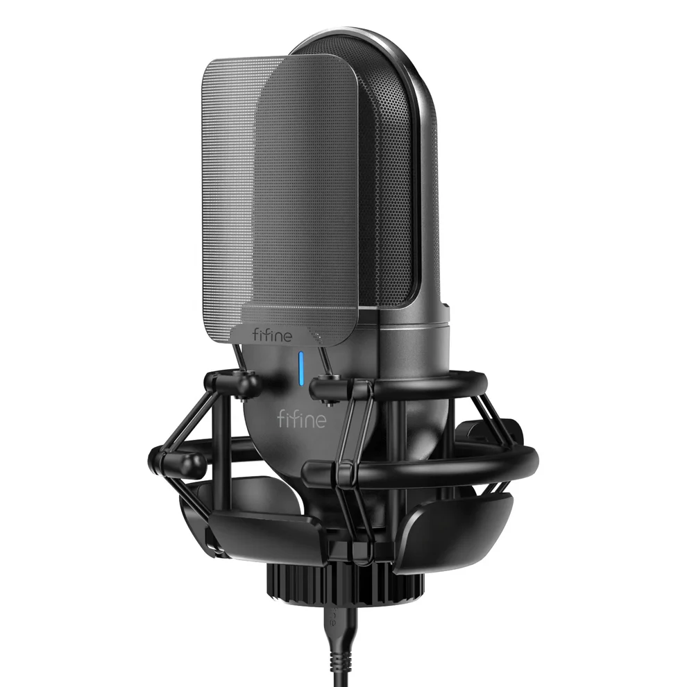 FIFINE K720 - Large Diaphragm USB Condenser Microphone for Home Studio Recording