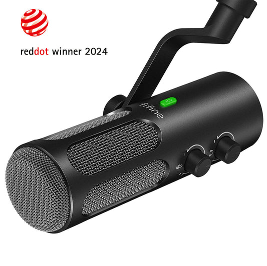 FIFINE AmpliTank Tank3 - USB/XLR Dynamic Microphone for Podcasting