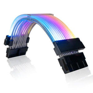 AsiaHorse 24PIN ATX RGB Power Supply Extension Cable