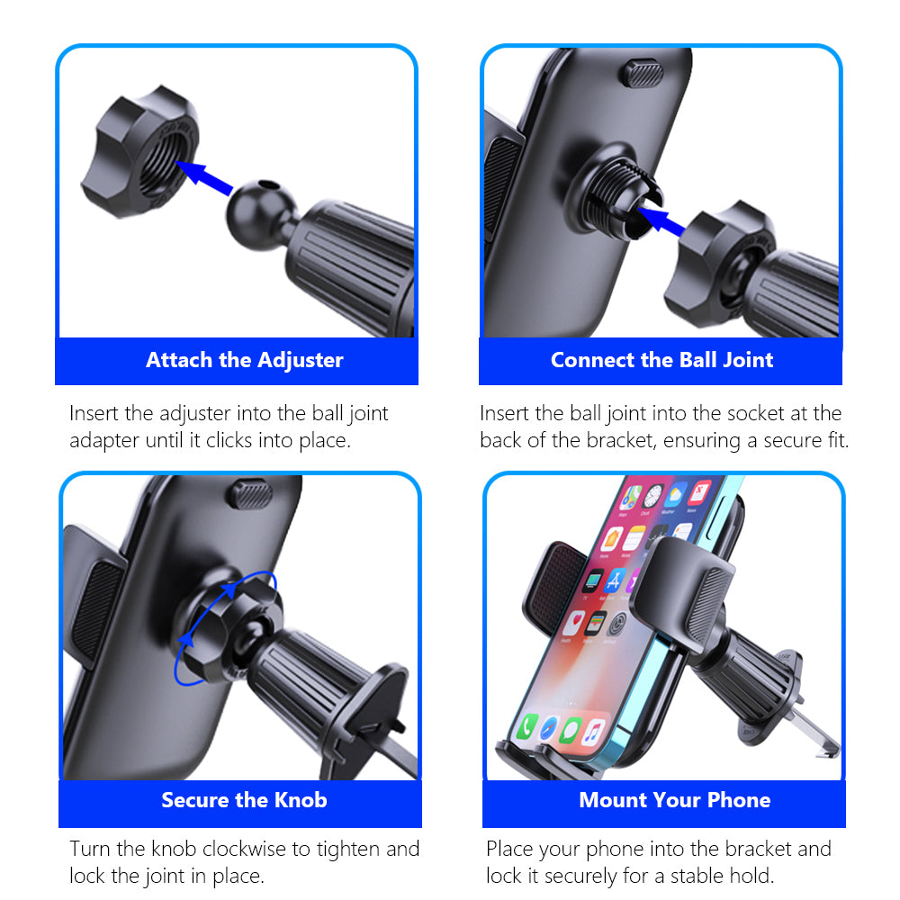 Air Vent Car Phone Holder Mount