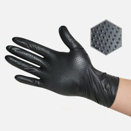 Heavy Duty Rubber Nitrile Gloves