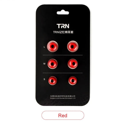TRN Memory Foam Eartips - L M S for In-Ear Earphones