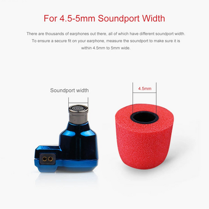 TRN Memory Foam Eartips - L M S for In-Ear Earphones
