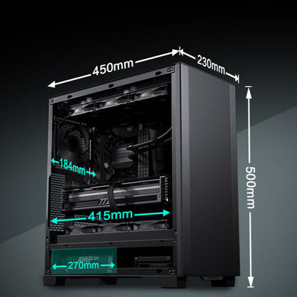 Phanteks XT523 P1 - ATX Solid Panel Mid-Tower Case