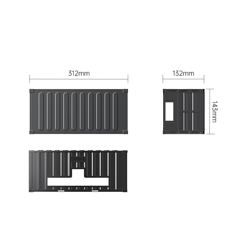 ORICO Foldable Power Cable Management Box