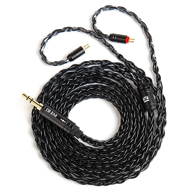 KBEAR ST12 - 8 Core Silver-Plated Earphone Upgrade Cable