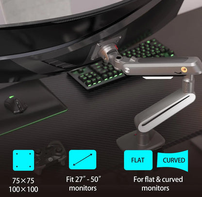 NB computer monitor stand - Single Arm A6 (50-Inch 18Kg)