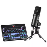 FIFINE KS1 - Microphone and Streaming Audio Mixer Bundle