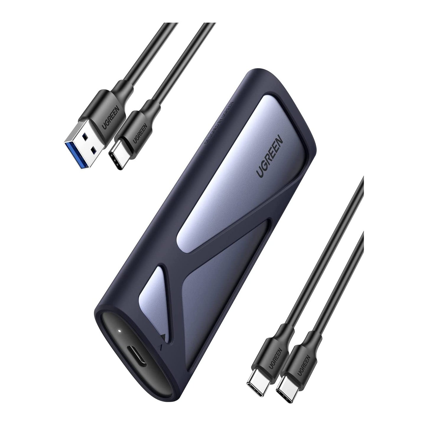 UGREEN M.2 SATA and NVME USB-C 3.2 Gen2 SSD Enclosure - CM400