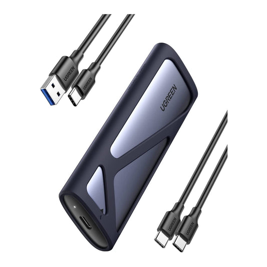 UGREEN M.2 SATA and NVME USB-C 3.2 Gen2 SSD Enclosure - CM400