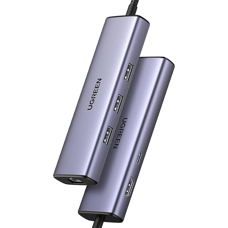 UGREEN 6-in-1 USB-C Hub - 5Gbps - CM512