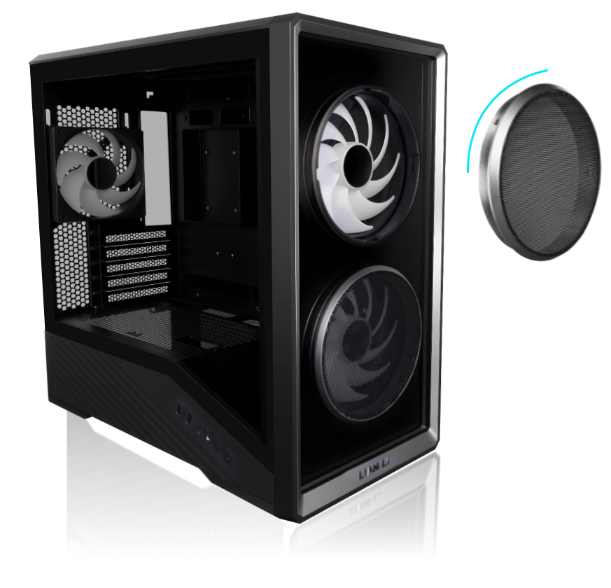 Lian Li Vector V150 INF - Tempered Glass mATX Mid-Tower Case