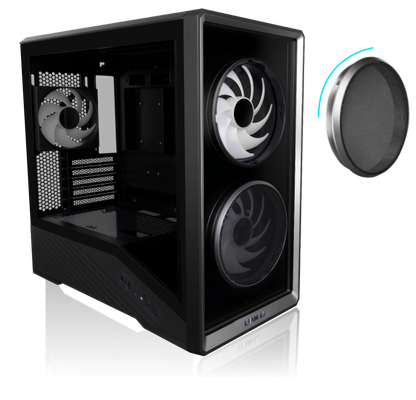 Lian Li Vector V150 INF - Tempered Glass mATX Mid-Tower Case