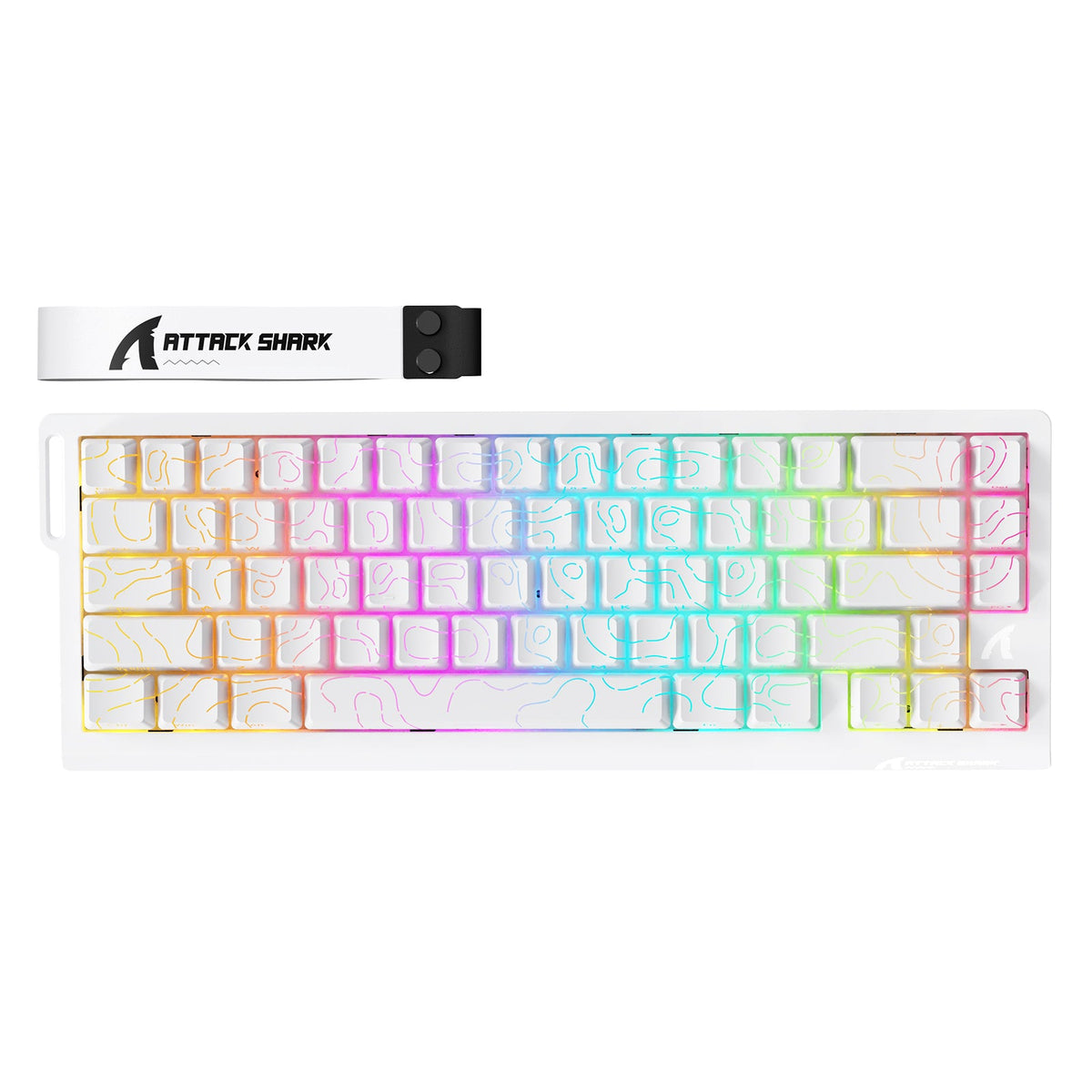 Attack Shark X68 PRO HE - 60% Wireless Magnetic Switch RGB Gaming Keyboard