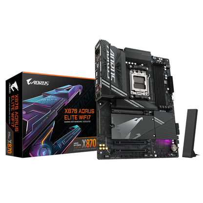 GIGABYTE X870 AORUS ELITE WIFI7 - ATX AMD AM5 Motherboard