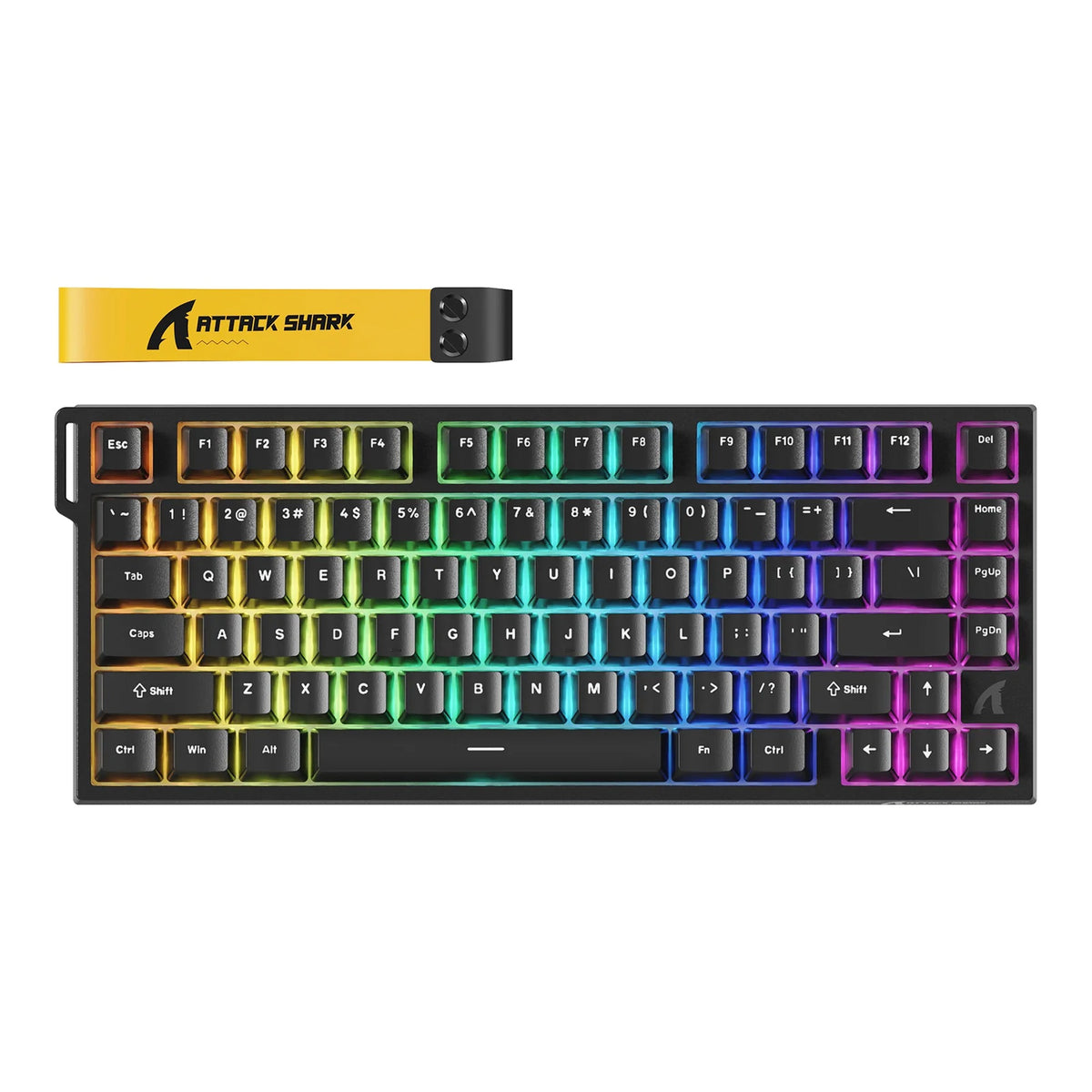 Attack Shark R82 HE - 75% Wired Magnetic Switch RGB Gaming Keyboard