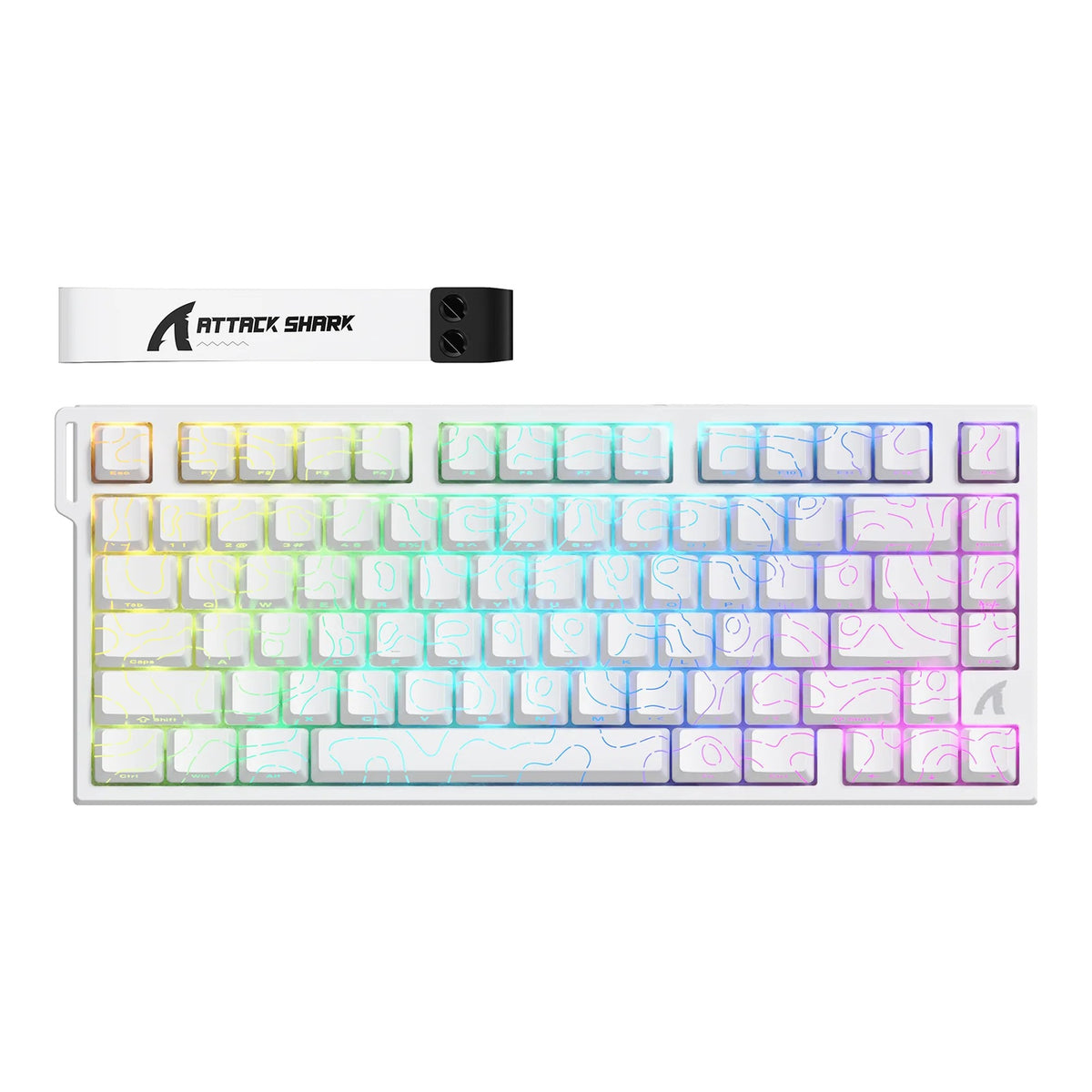 Attack Shark R82 HE - 75% Wired Magnetic Switch RGB Gaming Keyboard