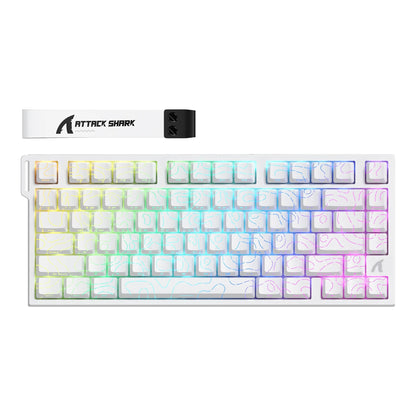 Attack Shark R82 HE - 75% Wired Magnetic Switch RGB Gaming Keyboard