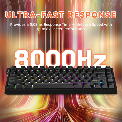 Attack Shark R82 HE - 75% Wired Magnetic Switch RGB Gaming Keyboard