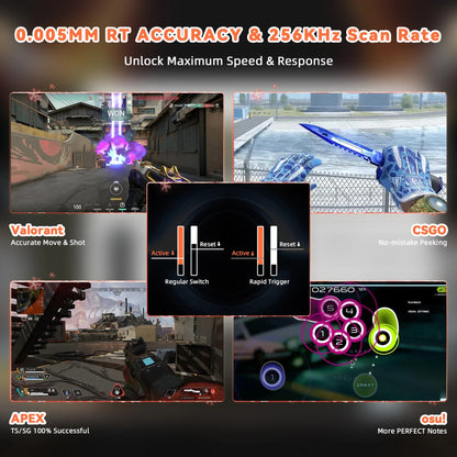 Attack Shark R82 HE - 75% Wired Magnetic Switch RGB Gaming Keyboard