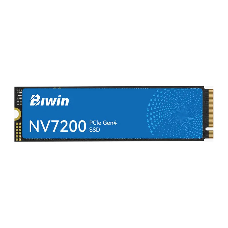 Biwin NV7200 PCIe Gen4 SSD on a white background