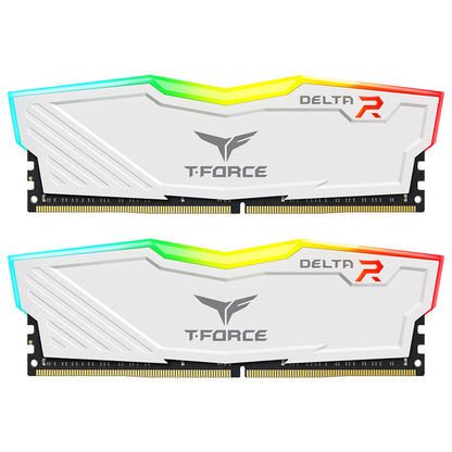 TEAM T-Force Delta 16GB Kit (8GBx2) 3600Mhz DDR4 RGB Desktop Memory