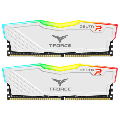 TEAM T-Force Delta 32GB Kit (16GBx2) 3600Mhz DDR4 RGB Desktop Memory