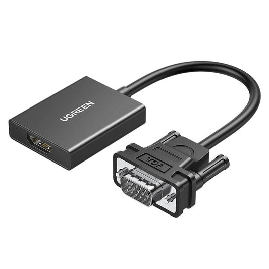 Ugreen VGA to HDMI Adapter with Audio - 1080P 60hz Male to Female