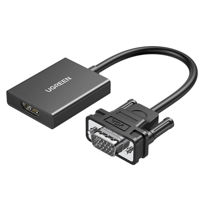 Ugreen VGA to HDMI Adapter with Audio - 1080P 60hz Male to Female ...