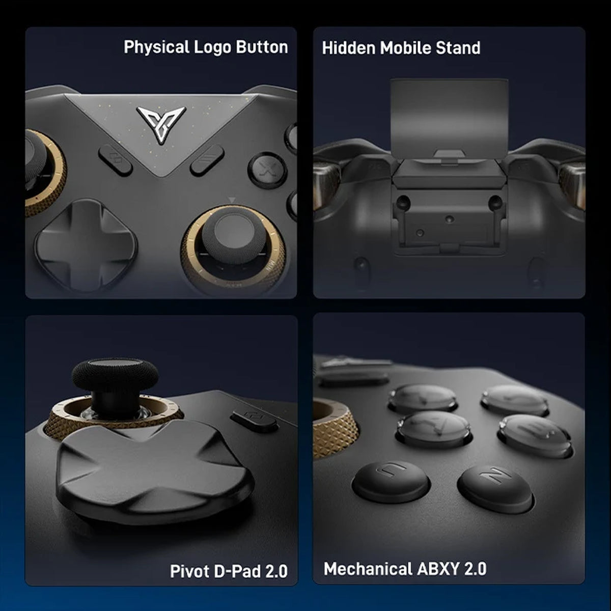 Flydigi Vader 5 Pro Wireless Hall Effect Joystick Controller - Windows Android Switch