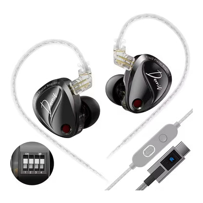 KZ Duonic - Tunable Triple Driver Planar + DD Earphones IEM