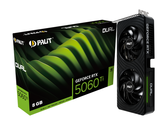 NVIDIA GeForce RTX 5060 Ti - 8GB GDDR7 Graphics Card