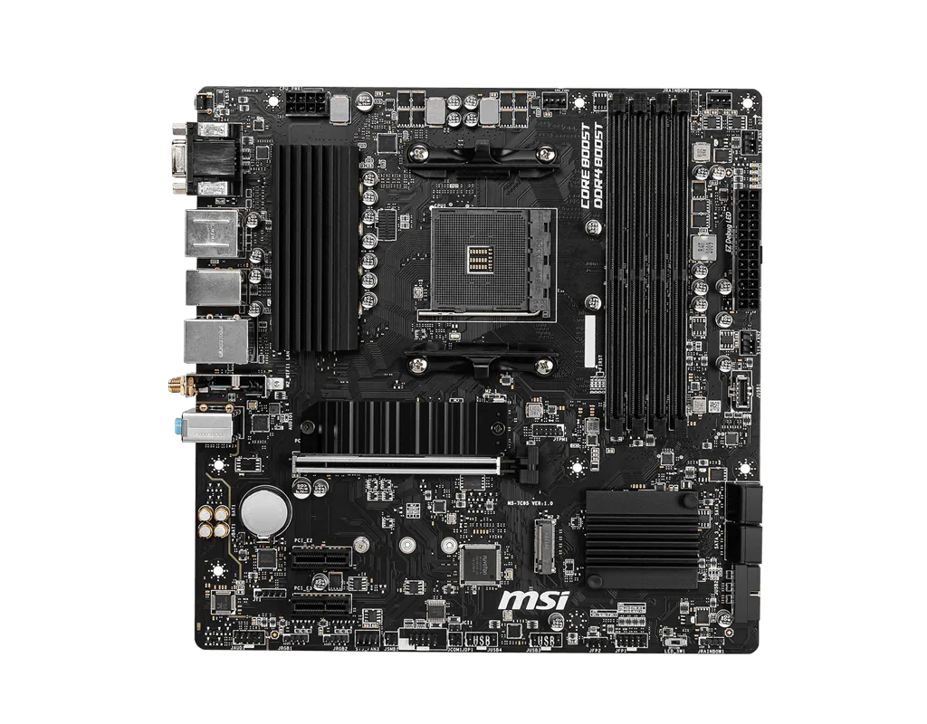 MSI B550m PRO-VDH WiFi - AMD mATX AM4 Motherboard