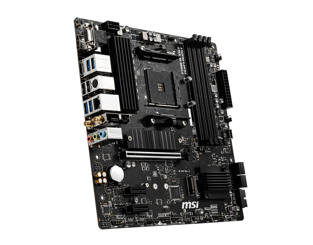 MSI B550m PRO-VDH WiFi - AMD mATX AM4 Motherboard