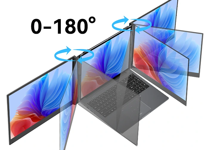 Blackview DCM6 - 14" 1080P 60Hz IPS Laptop Dual Monitor Extender