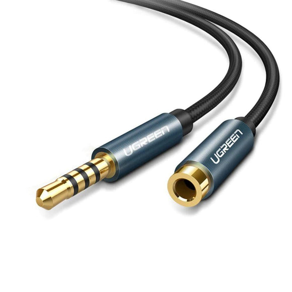 UGREEN AV118 - 3.5mm Male to Female Extension Cable with Mic Support