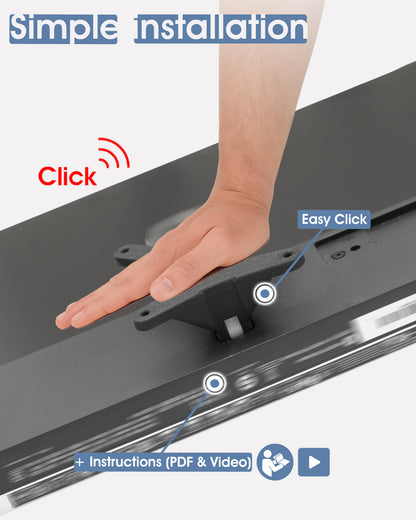 HP Monitor Vesa Mount Adapter - M series (m27f / m24f / m32f) - 75x75mm