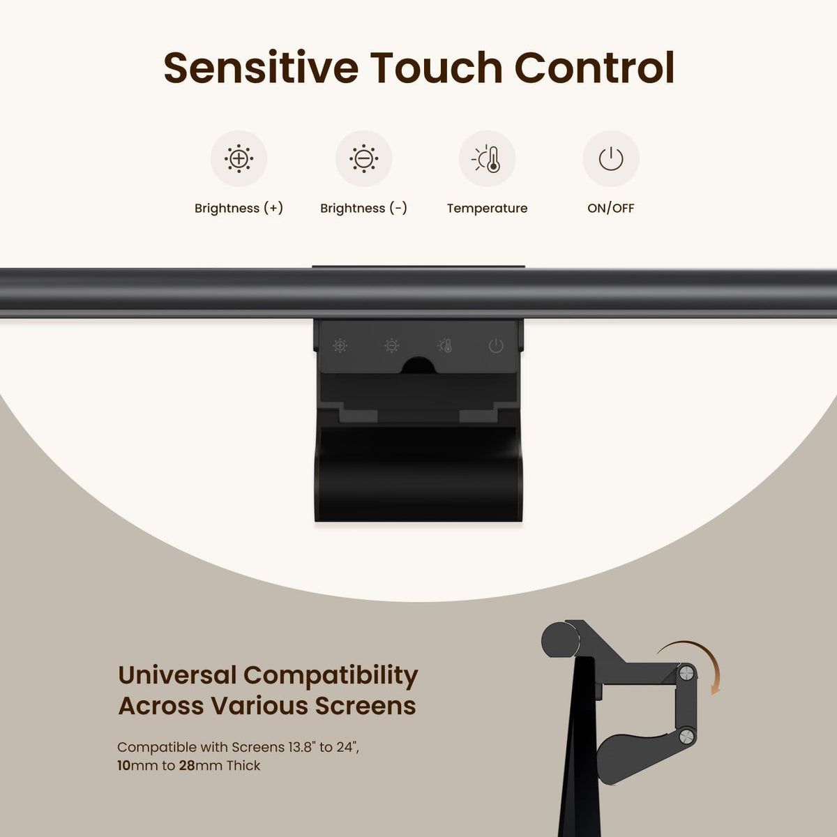 Yeelight Aries - Touch LED Monitor Light Bar (without remote)