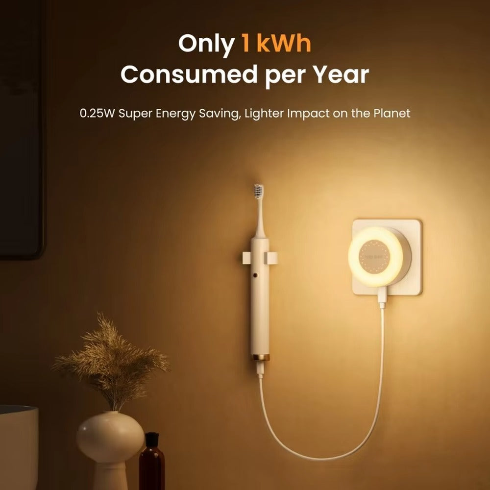 Yeelight Jelly 4 Plus - Plug In USB Charger with Night Light