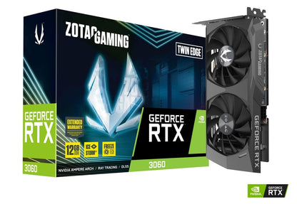 ZOTAC GeForce RTX 3060 Twin Edge - 12GB GDDR6 Graphics Card