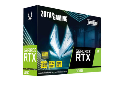 ZOTAC GeForce RTX 3060 Twin Edge - 12GB GDDR6 Graphics Card