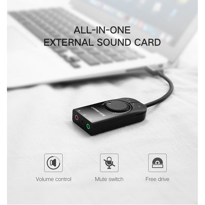 Ugreen External USB Stereo Sound Card Adapter