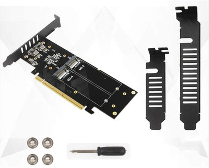 JEYI iHyper-Pro M.2 X16 to 4X PCIE 4.0 GEN4 Expansion Card