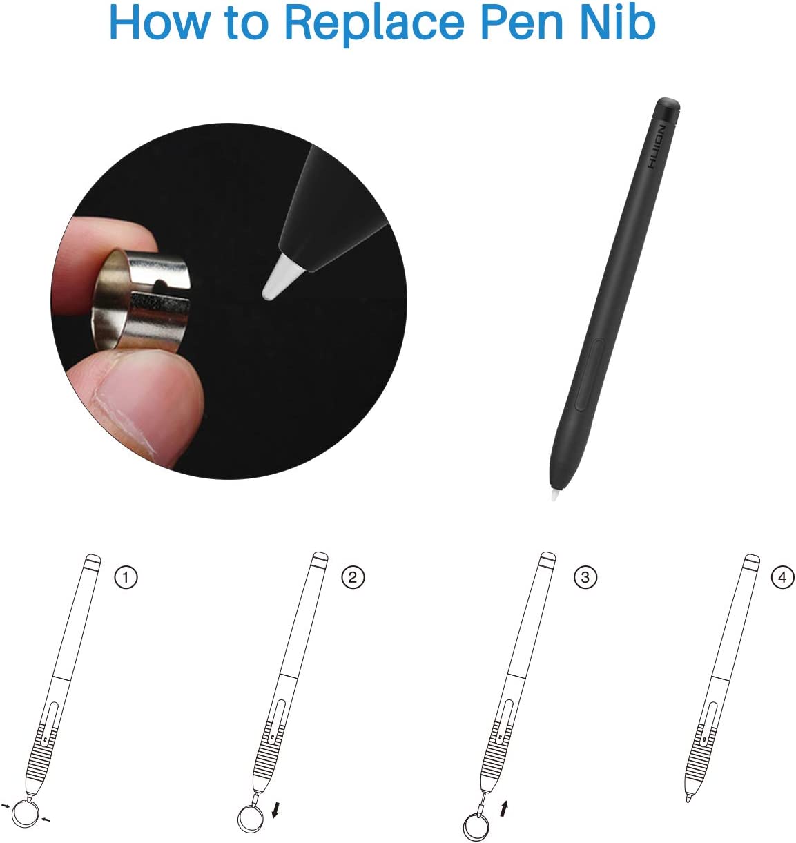HUION PW201 - Battery-Free Pen