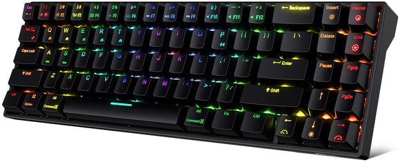 Royal Kludge RK71 - 70% Wireless/Wired Mechanical RGB Gaming Keyboard