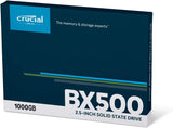 Crucial BX500 2.5" SATA SSD - 500GB / 1TB