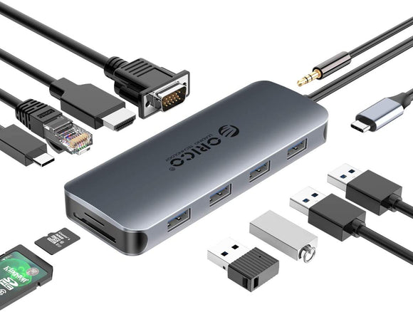 ORICO 11-in-1 Multifunction USB-C Hub