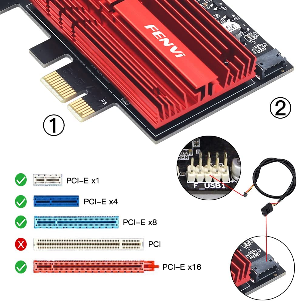 Fenvi FV-AXE3000R PCIe Wi-Fi 6E + Bluetooth 5.2 wireless network adapter