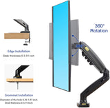 NB North Bayou computer monitor stand - Single Arm F80