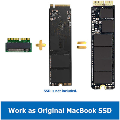 NVME m.2 SSD Adapter for MacBook Air Pro 2013
